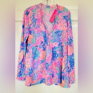 Lilly Pulitzer Winona Knit Tunic Top